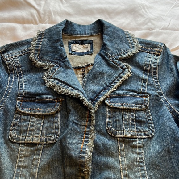 Live a Little Jean Jacket - Picture 2 of 7